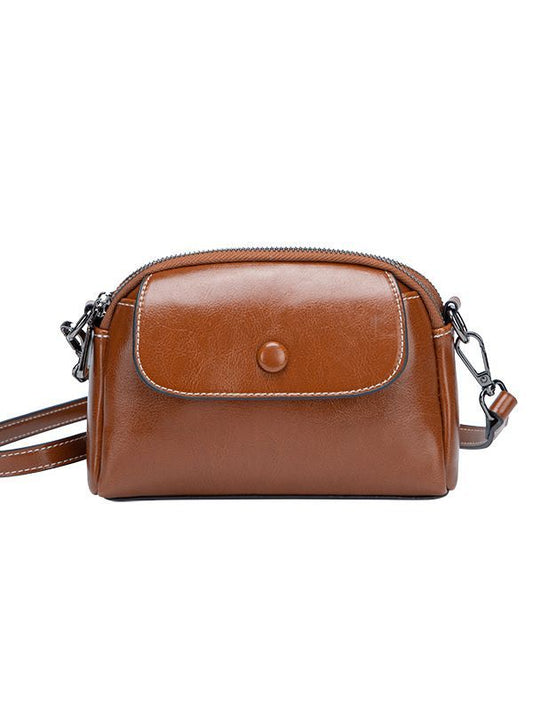 Bags for women Summer simple shoulder bag mini high-grade leather crossbody bag