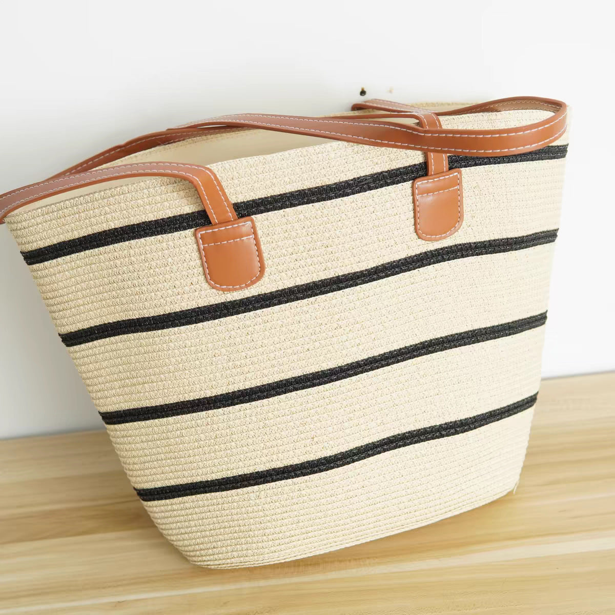 Summer straw bag women's large capacity seaside tote bag vegetable basket new beach bag shoulder underarm bag handbag